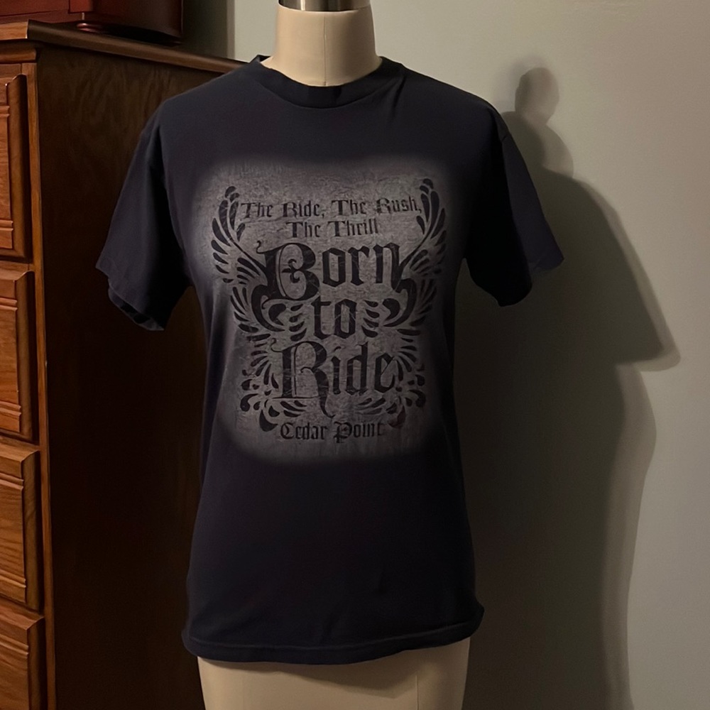 Cedar Point “Born to Ride” tee shirt